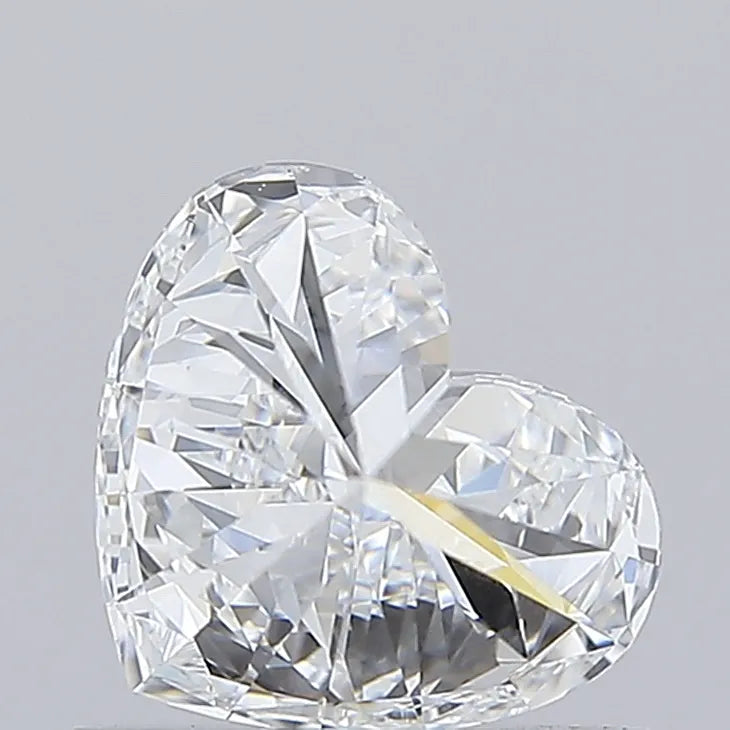 0.78ct Heart Lab Grown Diamond (Colour D, Clarity VS2, IGI Certified)