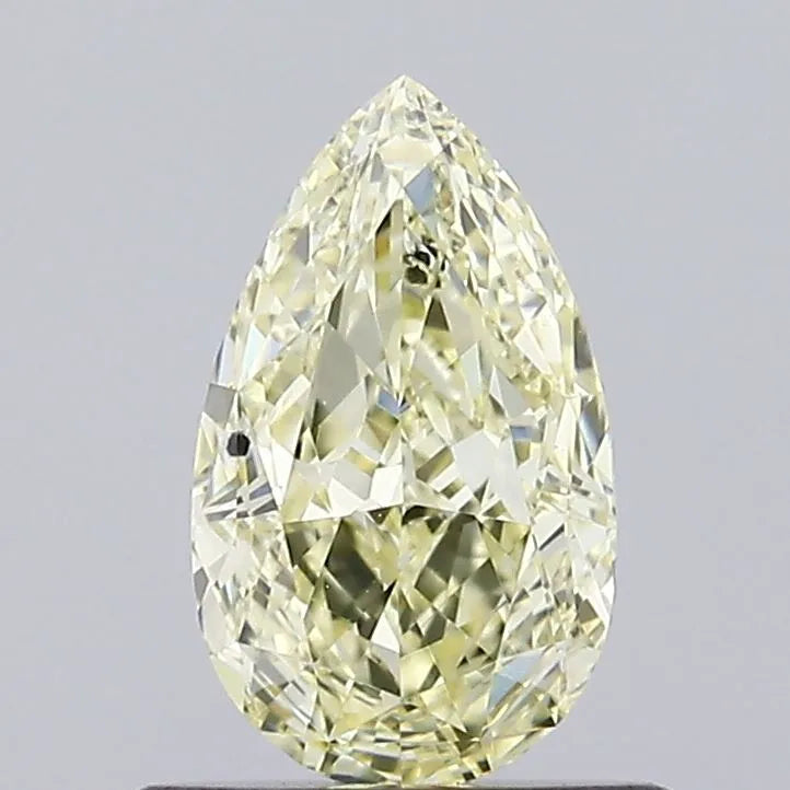 0.78ct Pear Lab Grown Diamond (Colour Fancy Yellow, Clarity SI1, IGI Certified)