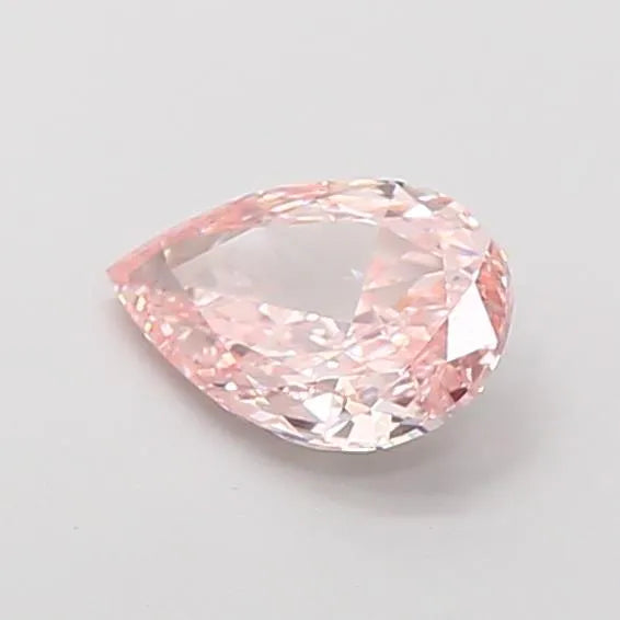 0.80ct Pear Lab Grown Diamond (Colour Fancy Intense Pink, Clarity VS1, IGI Certified)