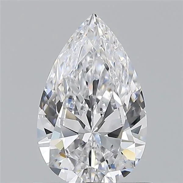 0.80ct Pear Natural Diamond (Colour D, Clarity IF, GIA Certified)