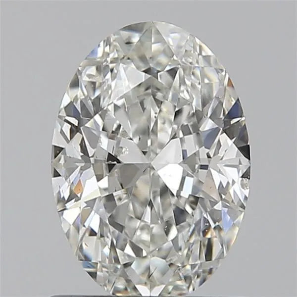 0.81ct Oval Natural Diamond (Colour H, Clarity SI1, Cut EX, GIA Certified)