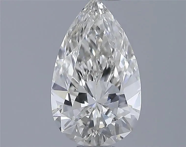 0.81ct Pear Natural Diamond (Colour H, Clarity IF, Cut EX, IGI Certified)