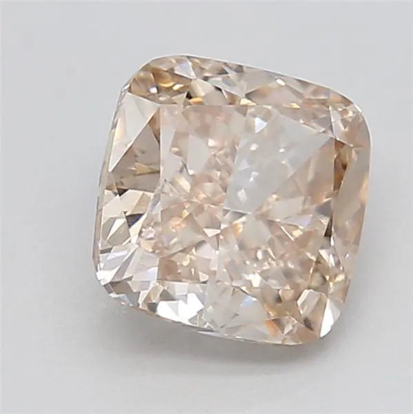 0.84ct Cushion modified Lab Grown Diamond (Colour Very Light Brown, Clarity VVS2, IGI Certified)