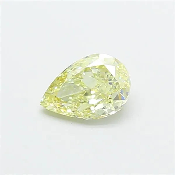 0.85ct Pear Lab Grown Diamond (Colour Fancy Intense Yellow, Clarity VS1, Uncertified)