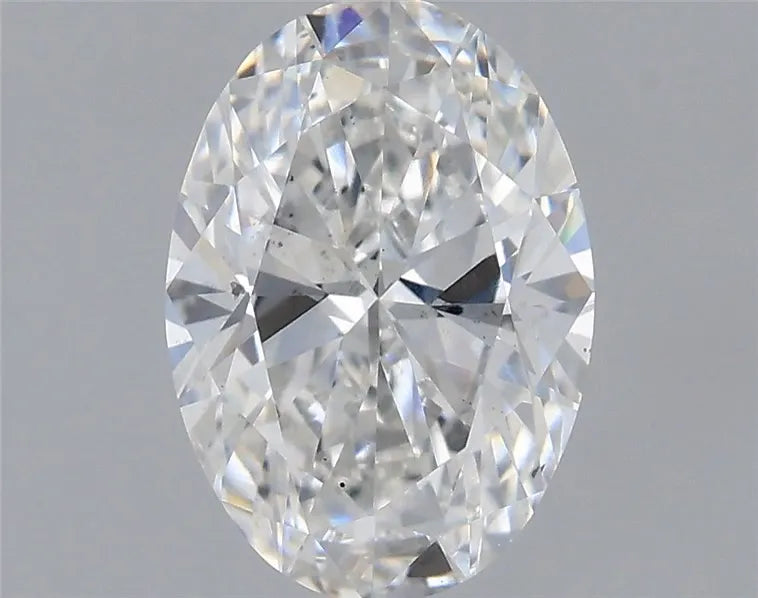 0.89ct Oval Lab Grown Diamond (Colour E, Clarity SI1, IGI Certified)