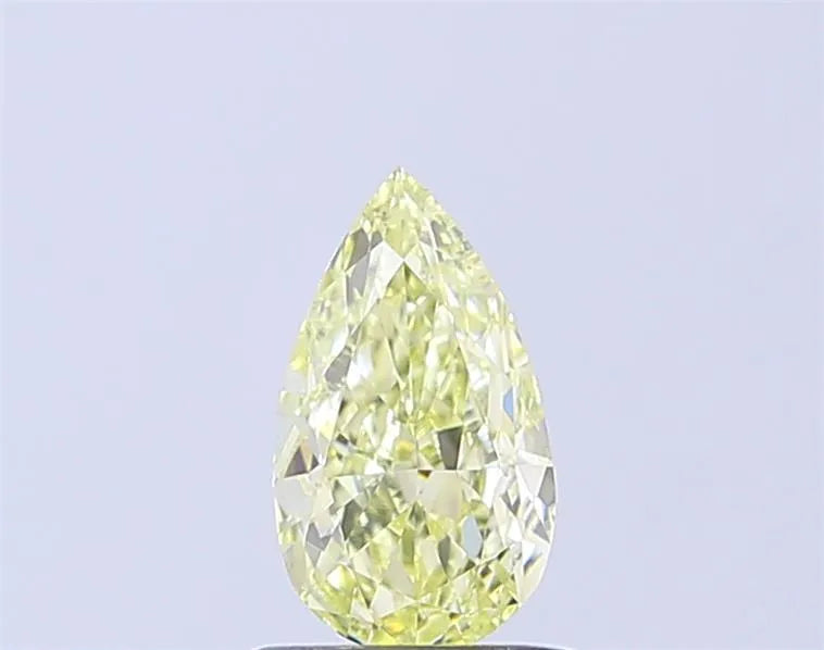 0.89ct Pear Lab Grown Diamond (Colour Fancy Light Yellow, Clarity VVS2, IGI Certified)