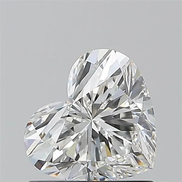 0.90ct Heart Natural Diamond (Colour F, Clarity IF, GIA Certified)