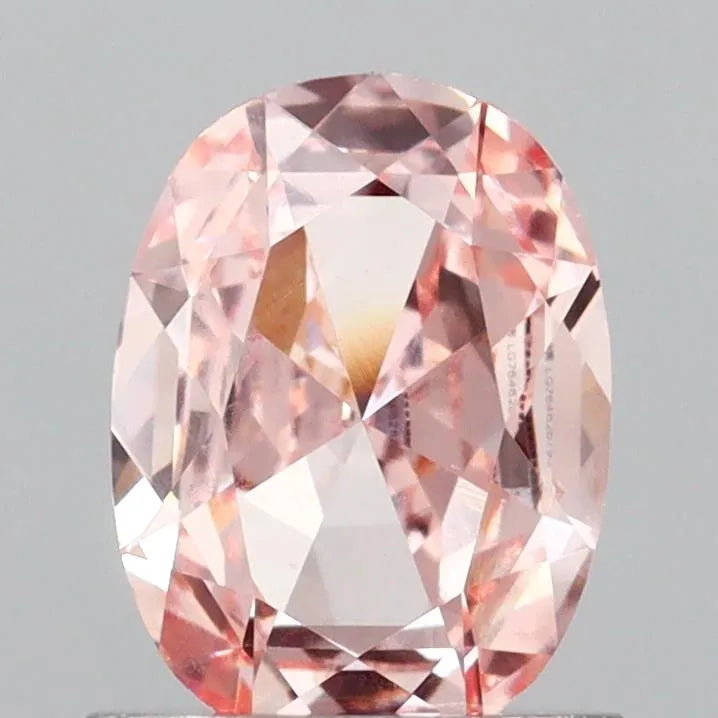 0.90ct Oval Lab Grown Diamond (Colour Fancy Pink, Clarity VS1, IGI Certified)