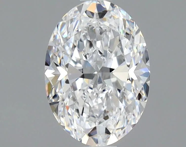 0.90ct Oval Natural Diamond (Colour D, Clarity VVS2, GIA Certified)