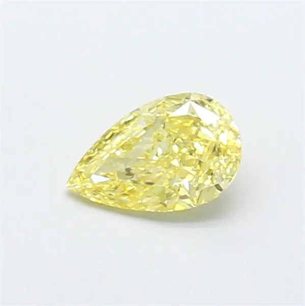 0.90ct Pear Lab Grown Diamond (Colour Fancy Intense Yellow, Clarity VVS2, IGI Certified)
