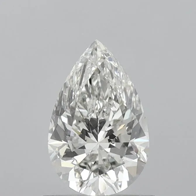 0.90ct Pear Natural Diamond (Colour H, Clarity VS1, Cut VG, IGI Certified)
