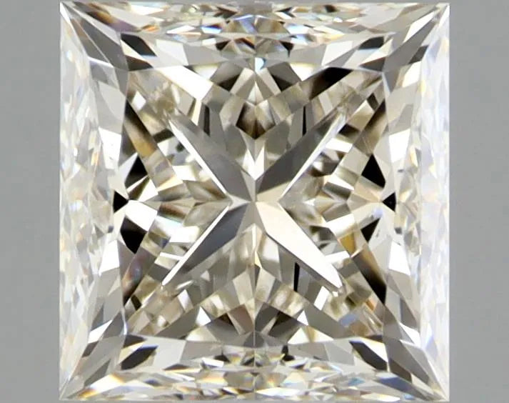 0.90ct Princess Natural Diamond (Clarity VS1, GIA Certified)