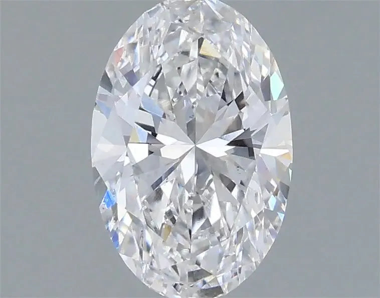 0.91ct Oval Lab Grown Diamond (Colour D, Clarity VS2, IGI Certified)