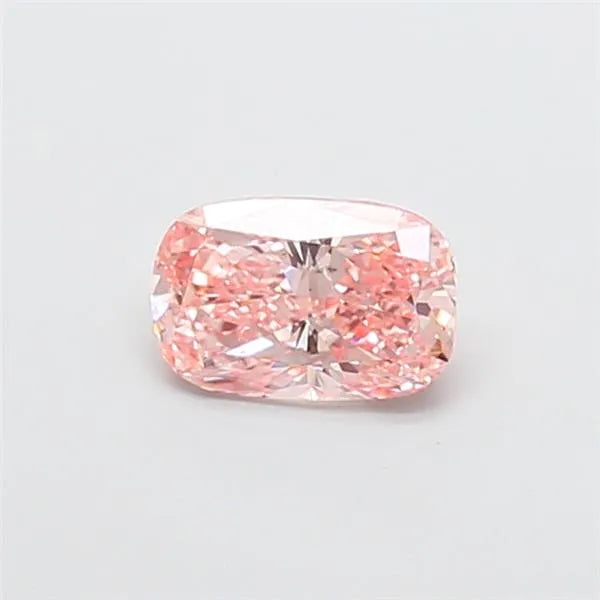 0.92ct Cushion modified Lab Grown Diamond (Colour Fancy Vivid Pink, Clarity VS2, IGI Certified)