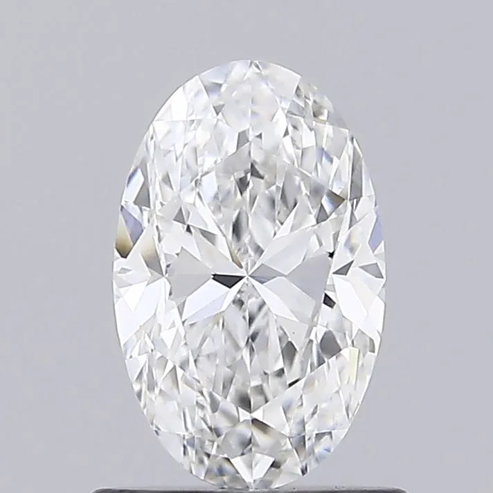 0.92ct Oval Lab Grown Diamond (Colour E, Clarity VVS2, IGI Certified)