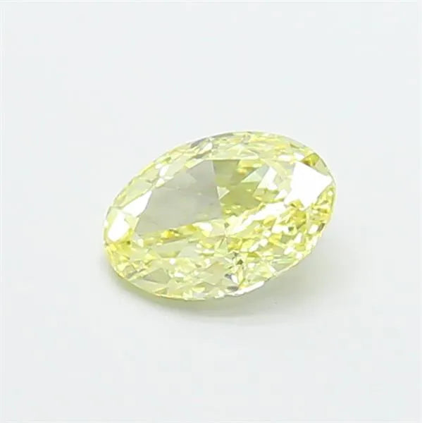 0.92ct Oval Lab Grown Diamond (Colour Fancy Yellow, Clarity VS1, IGI Certified)