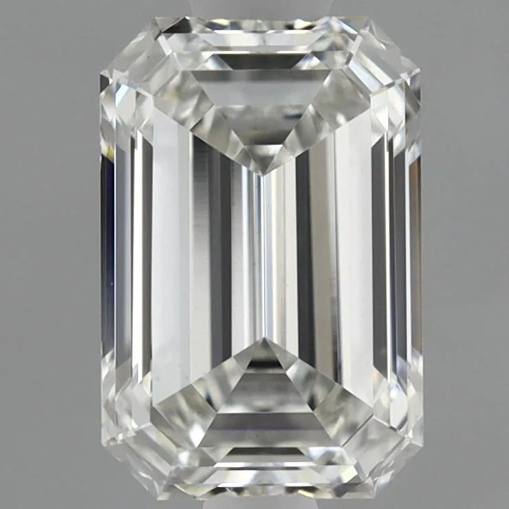 0.94ct Emerald Lab Grown Diamond (Colour F, Clarity VVS2, IGI Certified)