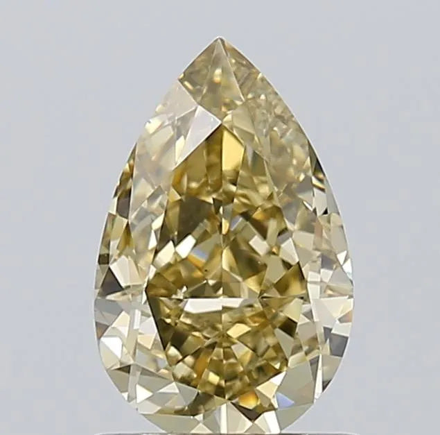 0.96ct Pear Natural Diamond (Colour Fancy, Clarity VS1, GIA Certified)