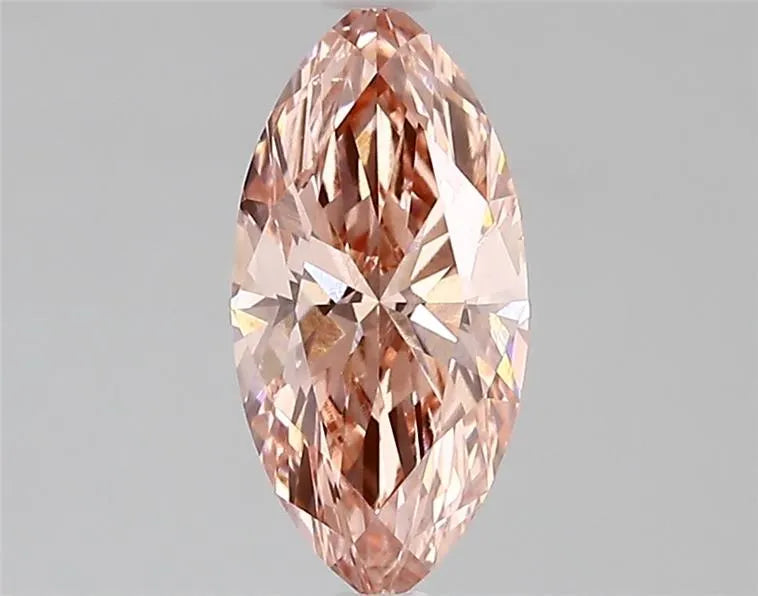 0.98ct Marquise Lab Grown Diamond (Colour Fancy Intense Pink, Clarity VS1, IGI Certified)