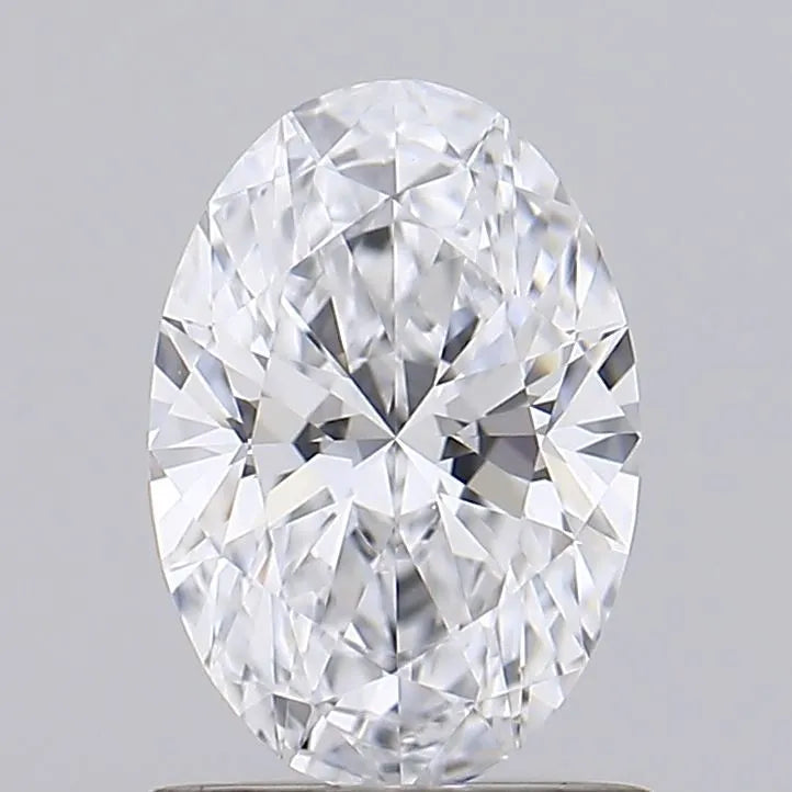 0.99ct Oval Lab Grown Diamond (Colour D, Clarity IF, Cut EX, IGI Certified)