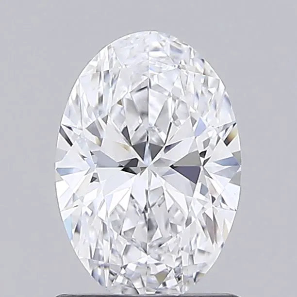 0.99ct Oval Lab Grown Diamond (Colour D, Clarity VVS1, Cut EX, IGI Certified)