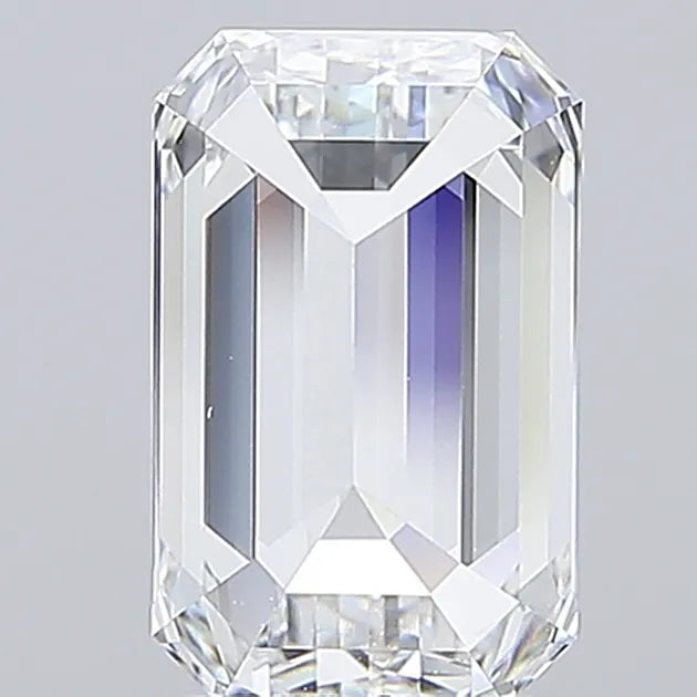 3.56ct Emerald Lab Grown Diamond (Colour D, Clarity VVS1, IGI Certified)