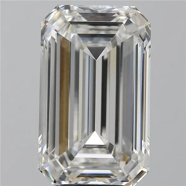 7.40ct Emerald Lab Grown Diamond (Colour F, Clarity VVS2, IGI Certified)