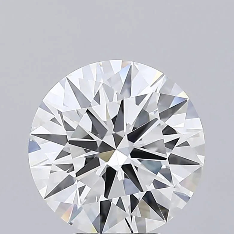 5.00ct Round Lab Grown Diamond (Colour G, Clarity VVS2, Cut ID, IGI Certified)