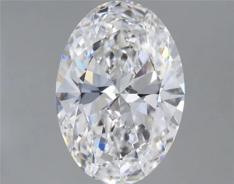3.00ct Oval Lab Grown Diamond (Colour E, Clarity VVS2, IGI Certified)