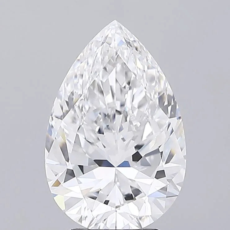 4.01ct Pear Lab Grown Diamond (Colour D, Clarity VVS1, IGI Certified)