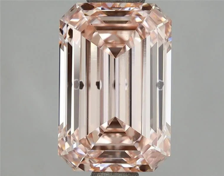 2.04ct Emerald Lab Grown Diamond (Colour Fancy Pink, Clarity SI2, IGI Certified)