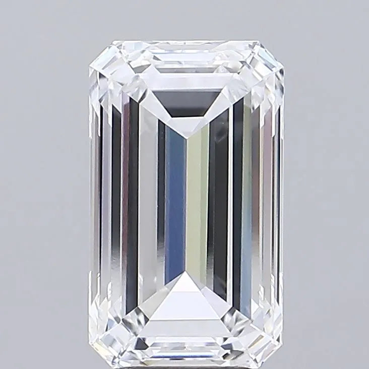 5.03ct Emerald Lab Grown Diamond (Colour D, Clarity VVS2, IGI Certified)