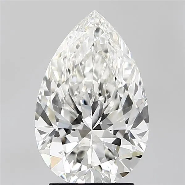 2.91ct Pear Lab Grown Diamond (Colour G, Clarity VVS2, IGI Certified)