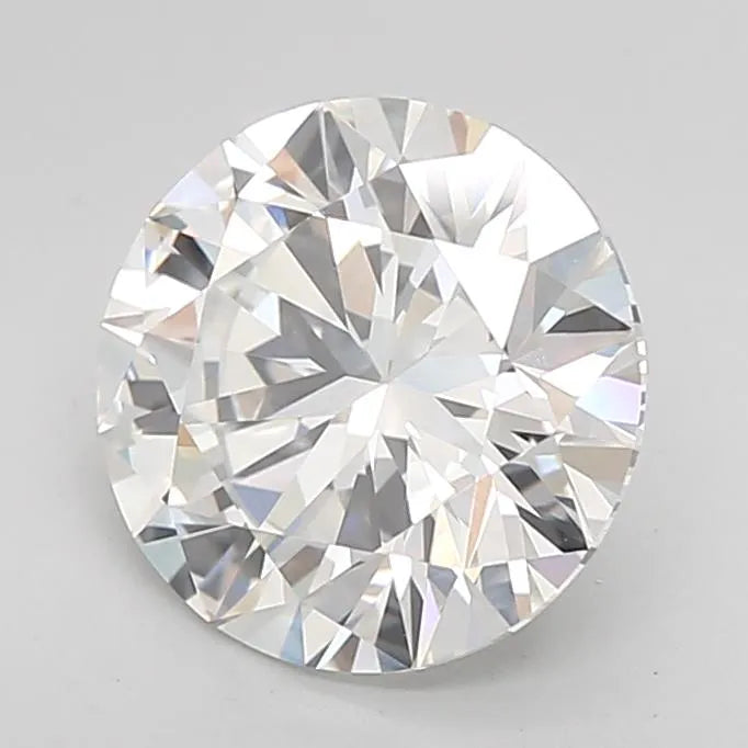 2.50ct Round Lab Grown Diamond (Colour F, Clarity VVS2, Cut ID, IGI Certified)
