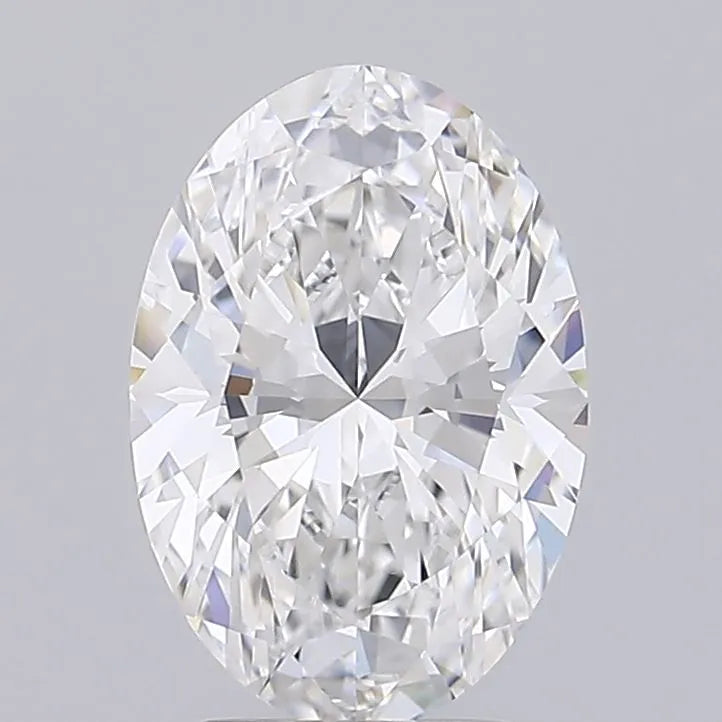 3.05ct Oval Lab Grown Diamond (Colour G, Clarity VVS2, IGI Certified)