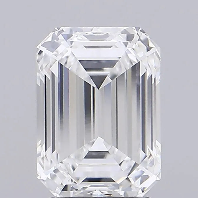 3.02ct Emerald Lab Grown Diamond (Colour D, Clarity VVS1, IGI Certified)