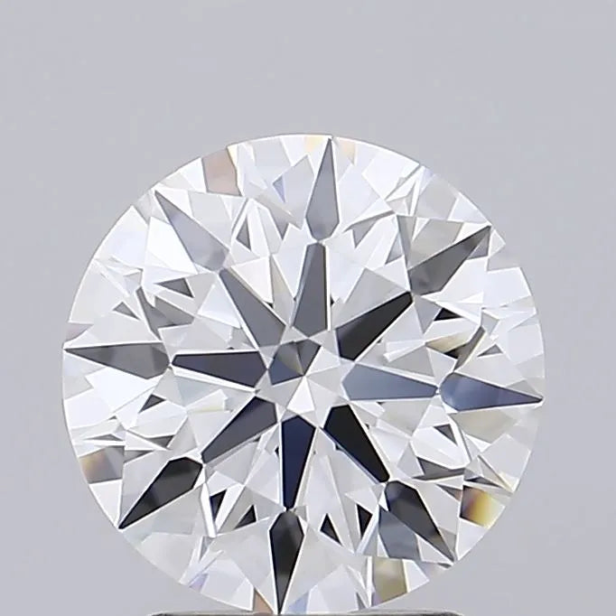 2.09ct Round Lab Grown Diamond (Colour D, Clarity IF, Cut ID, IGI Certified)