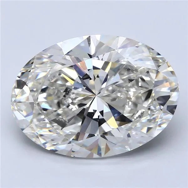 11.01ct Oval Lab Grown Diamond (Colour H, Clarity VVS2, IGI Certified)