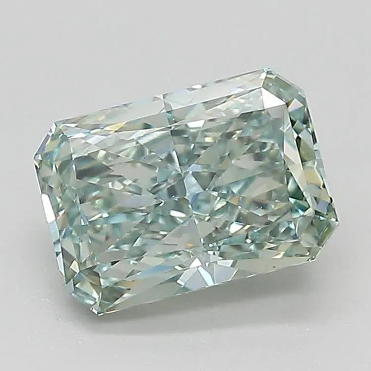 1.72ct Radiant Lab Grown Diamond (Colour Fancy Intense Green, Clarity VS1, IGI Certified)