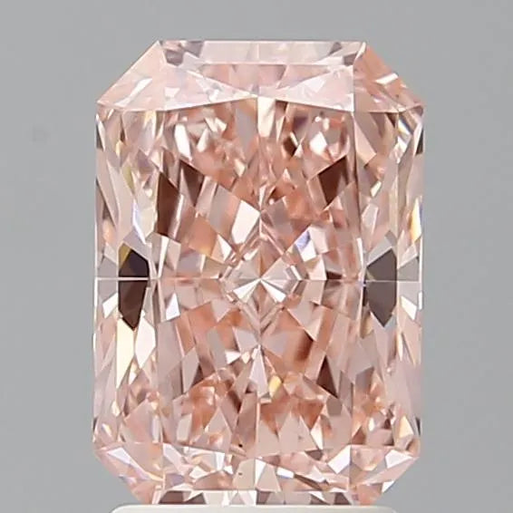 2.13ct Radiant Lab Grown Diamond (Colour Fancy Vivid Pink, Clarity VS1, IGI Certified)