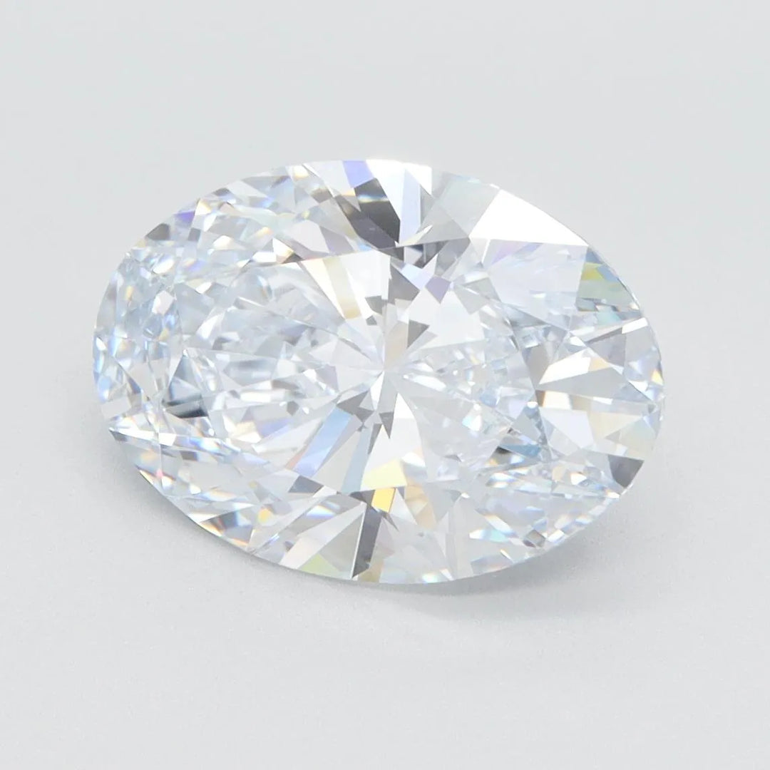 3.36ct Oval Lab Grown Diamond (Colour H, Clarity VVS1, IGI Certified)