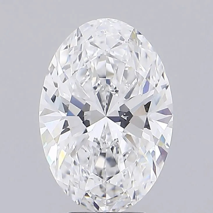 5.06ct Oval Lab Grown Diamond (Colour D, Clarity VVS1, IGI Certified)