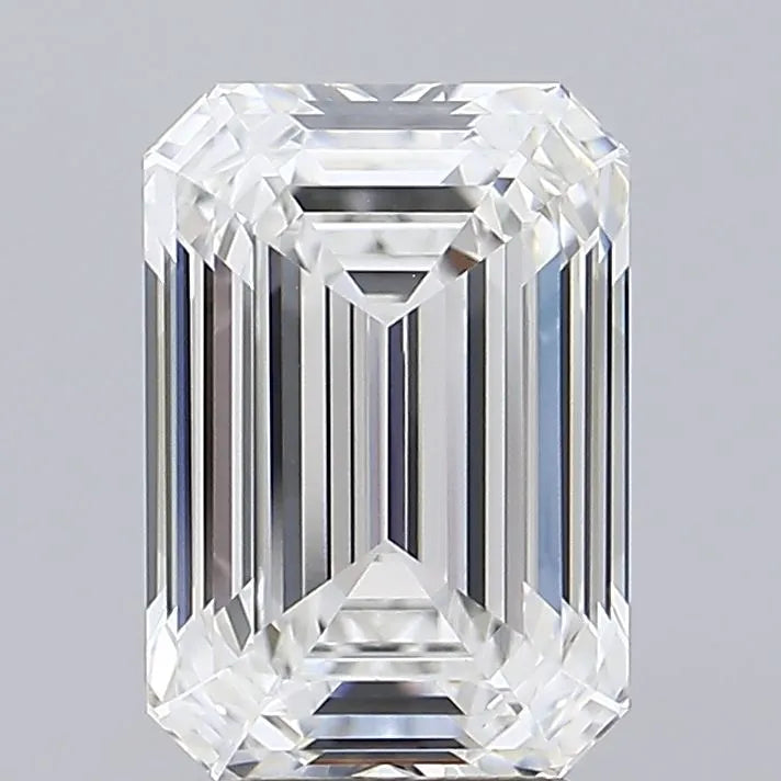 5.01ct Emerald Lab Grown Diamond (Colour F, Clarity VVS2, IGI Certified)
