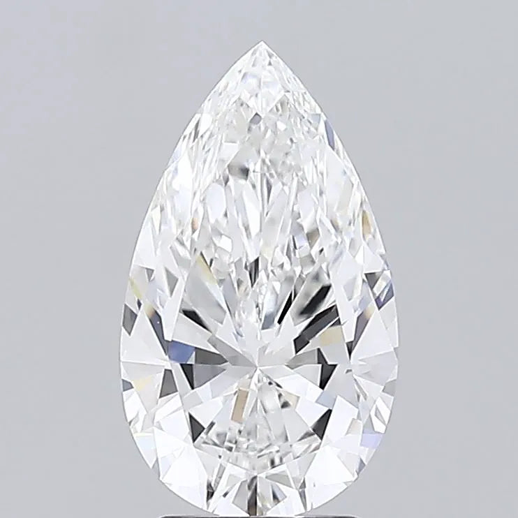 3.00ct Pear Lab Grown Diamond (Colour E, Clarity IF, IGI Certified)
