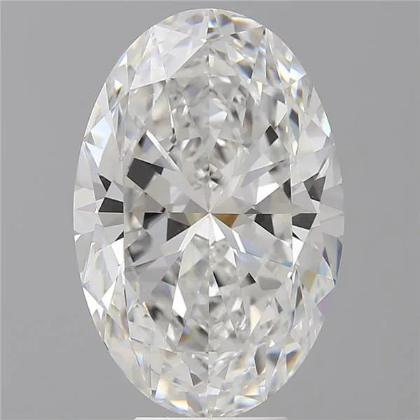 6.58ct Oval Lab Grown Diamond (Colour E, Clarity VVS1, IGI Certified)
