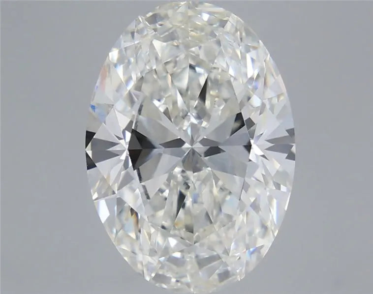 5.06ct Oval Lab Grown Diamond (Colour G, Clarity VVS2, IGI Certified)