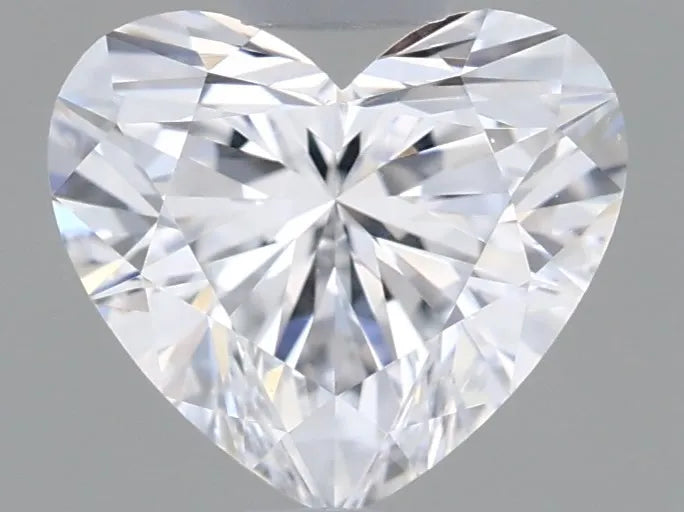 0.78ct Heart Lab Grown Diamond (Colour D, Clarity VS2, IGI Certified)