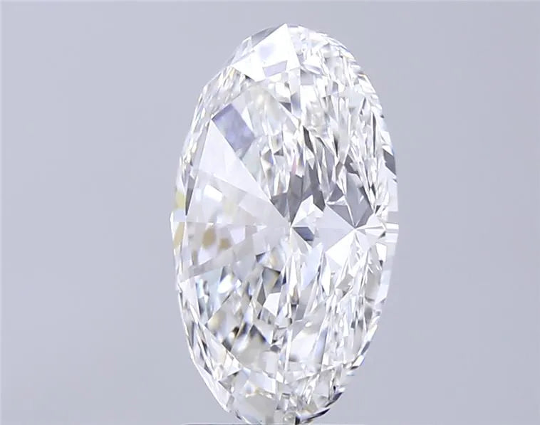 4.02ct Oval Lab Grown Diamond (Colour F, Clarity VVS2, IGI Certified)