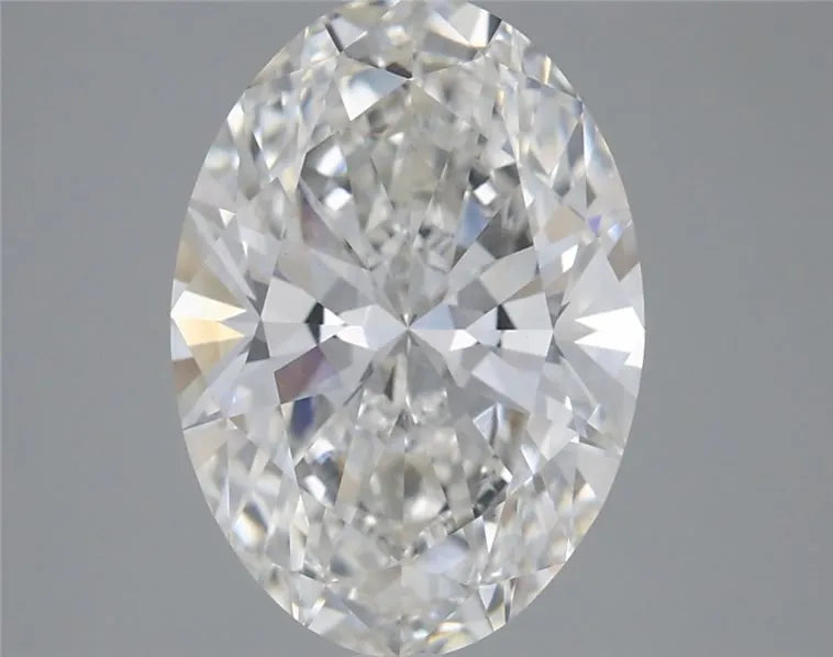3.01ct Oval Lab Grown Diamond (Colour G, Clarity VVS2, IGI Certified)