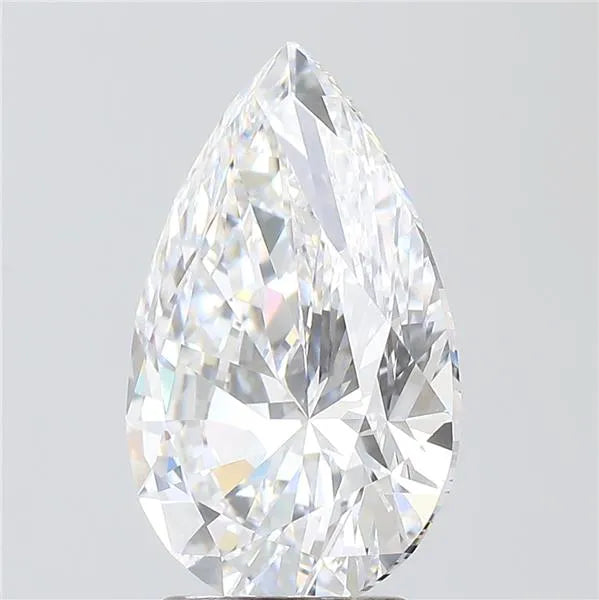 3.28ct Pear Lab Grown Diamond (Colour D, Clarity VVS2, IGI Certified)